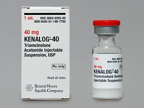 KENALOG 40 VL 40MG/ML 1ML