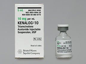 KENALOG 10 VL 10MG/ML 5ML