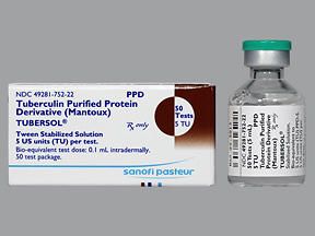TUBERSOL 5TU 50TEST VIAL 5ML
