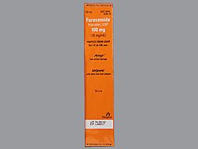 FUROSEMIDE SYR 10MG/ML 10ML (10/BX)