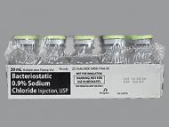 SODIUM CHLORIDE BACT  FTV 0.9% 20ML (25/BX)
