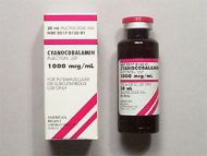 CYANOCOBALAMIN B12 MDV 1000MCG/ML 30ML (5/BX)