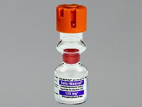 SOLU MEDROL 125 MG AOV 2 ML (25/BX)