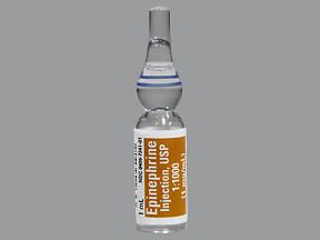 EPINEPHRINE AMP 1MG/ML 1ML (25/BX)