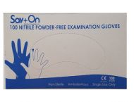 Gloves Nitrile, PF, Medium (100/BX 10BX/CS) 
