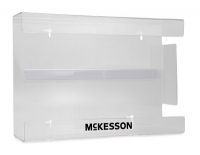 Glove Box Holder McKesson Horizontal or Vertical Mount 3-Box Clear 3-1/8 X 10-1/4 X 15-1/4 Inch Plastic