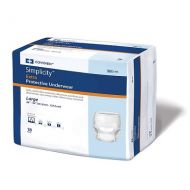 Adult Absorbent Underwear Simplicity™ Pull On Large Disposable Moderate Absorbency