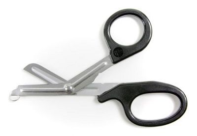 McKesson Argent™ Utility Scissors 7-1/2 Inch Surgical Grade Stainless Steel Finger Ring Handle