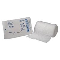 Fluff Bandage Roll Dermacea™ Gauze 6-Ply 4-1/2 Inch X 4-1/10 Yard Roll Sterile
