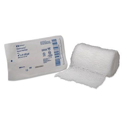Fluff Bandage Roll Dermacea™ Gauze 6-Ply 4-1/2 Inch X 4-1/10 Yard Roll Sterile