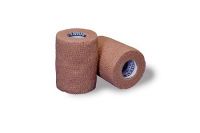 Cohesive Bandage Kendall™ 6 Inch X 5 Yard Standard Compression Self-adherent Closure Tan NonSterile