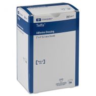 Adhesive Dressing Telfa™ 2 X 3 Inch Film / Cotton Rectangle White Sterile