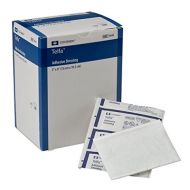 Adhesive Dressing Telfa™ 3 X 4 Inch Film / Cotton Rectangle White Sterile