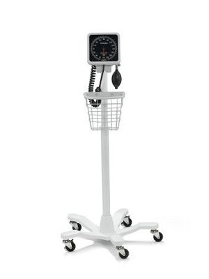 Mobile Aneroid Sphygmomanometer With One Piece Adult Cuff Tyco® Wall Mount / Mobile 1-Tube Adult Arm