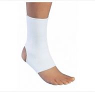 Ankle Sleeve Procare® Large Pull On Left or Right Foot