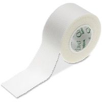 Medical Tape Curad® Water Resistant Silk-Like Cloth 1 Inch X 10 Yard White NonSterile