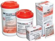 Surface Disinfectant Cleaner Sani-Cloth® Plus Premoistened Wipe 160 Count Canister Manual Pull Alcohol Scent
