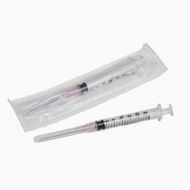 Syringe with Hypodermic Needle Monoject™ 3 mL 21 Gauge 1-1/2 Inch Detachable Needle Without Safety