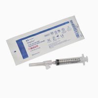 Syringe with Hypodermic Needle Monoject™ Magellan™ 12 mL 22 Gauge 1-1/2 Inch Attached Needle Sliding Safety Needle