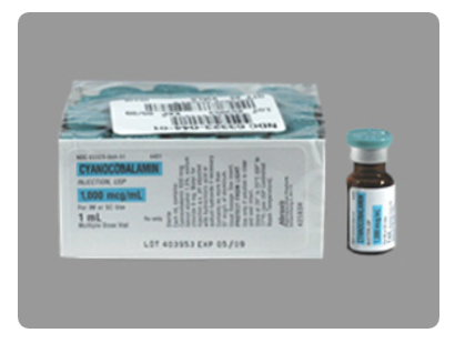 CYANOCOBALAMIN B12 1000MCG/ML 1ML (25/BX)